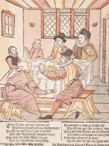 A Father Mistreated by his Son by Albrecht Schmid