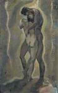 Liebespaar by Johann Robert Schuerch