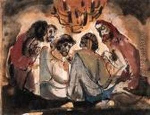Am Tisch by Johann Robert Schuerch