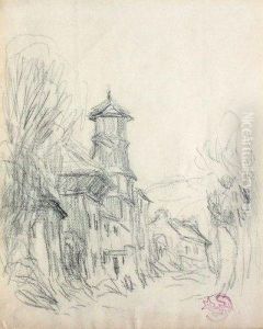 Le Hameau by Claude Emile Schuffenecker