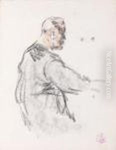 Etude D'homme De Profil by Claude Emile Schuffenecker