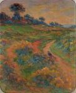 Paysan Dans La Lande Bretonne by Claude Emile Schuffenecker