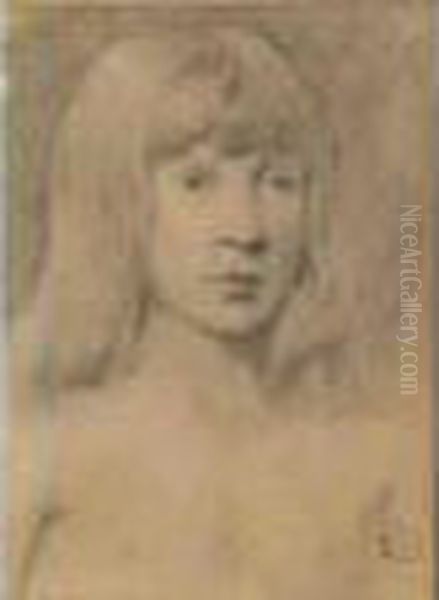 Portrait De Jeune Femme - view 1
