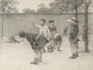 Enfants Jouant by Claude Emile Schuffenecker