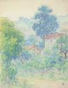 Maisons Dans Un Jardin by Claude Emile Schuffenecker