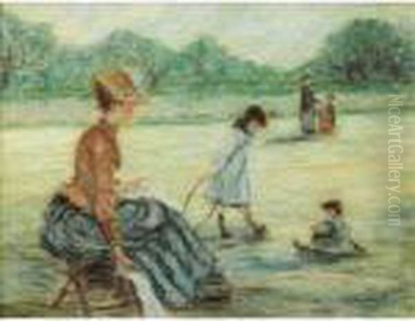 Etude Pour Le Square (jardin Du Luxembourg) - view 1