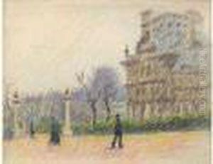 Le Louvre Aux Tuileries, Vers 1884-1889