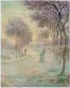 Paysage De Neige En Ile-de-france, Circa 1886 by Claude Emile Schuffenecker