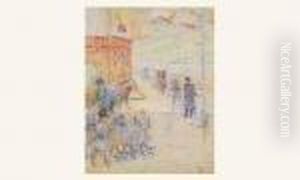 Scene De Rue by Claude Emile Schuffenecker