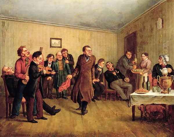 A merchants evening party - view 1