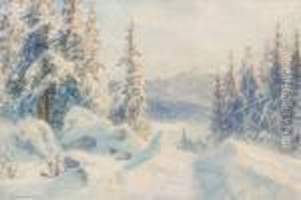 Vinterlandskap - view 1