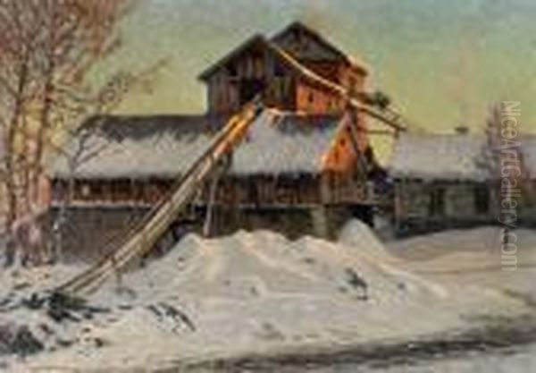 Vintermotiv Fran Storbrohyttan - Filipstad - view 1