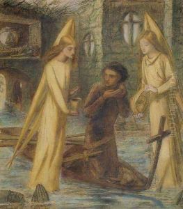 The Quest of the Holy Grail by Elizabeth Eleanor Siddal