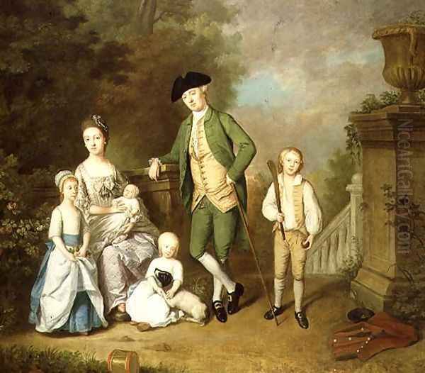 Portrait of the Wallace Family - view 1