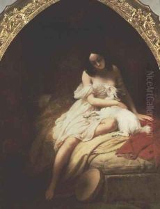 Esmeralda, 1839 by Charles Auguste Steuben