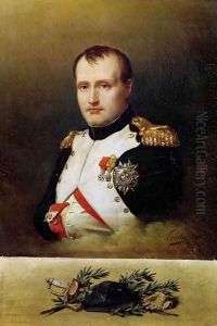 Portrait of Napoleon I 1769-1821 1812 by Charles Auguste Steuben