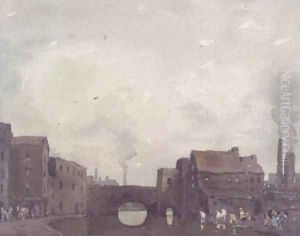A Birmingham Canal by Thurston Laidlaw Shoosmith