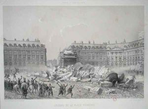 The Fall of the Vendome Column during the Commune