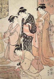 Women by Katsukawa Shuncho
