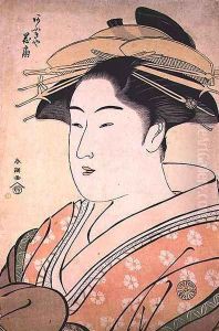 The courtesan Hanaogi, pub. c.1800