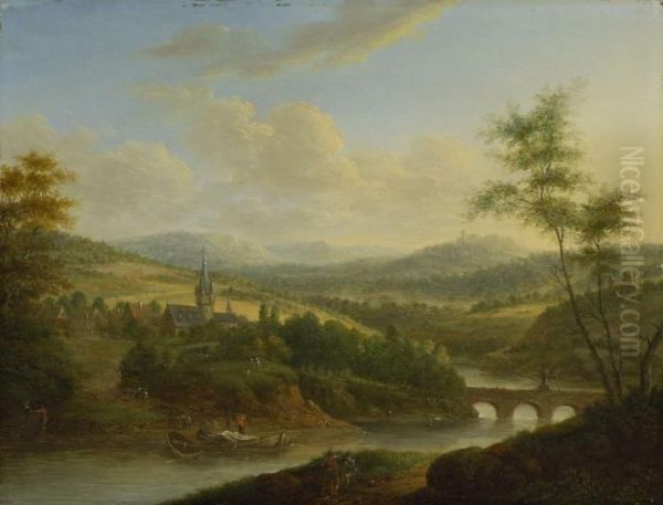 Flusslandschaft - view 1
