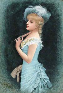 A Parisian beauty 2 by Eisman Semenowsky