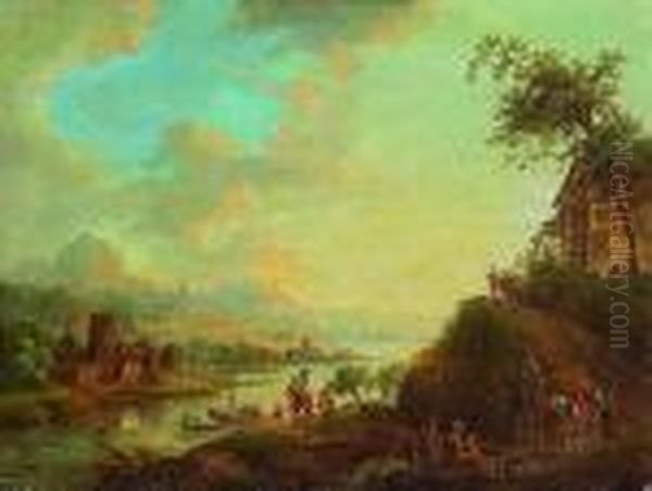 Flusslandschaft - view 1