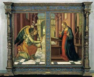 The Annunciation by Arcangelo Di Jacopo Del Sellaio