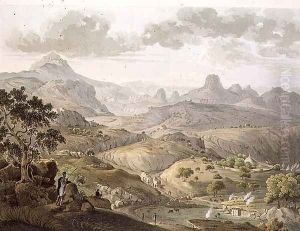 View near the Village of Asceriah, in Abyssinia, engraved by Daniel Havell 1785-1826 1809 by Henry Salt