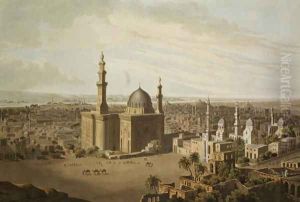 View of Grand Cairo, engraved by Daniel Havell 1785-1826 1809