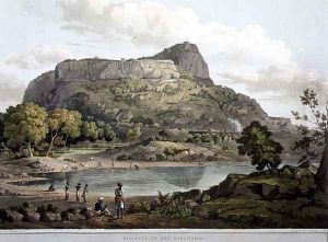 Riacotta in the Baramahal, plate XII, engraved by Daniel Havell 1785-1826 1809