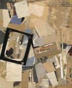 Ohne Titel (strindberg) by Kurt Schwitters