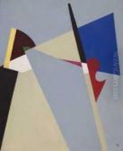 7. Abstrakte Komposition by Kurt Schwitters