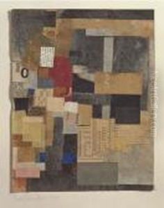 Ohne Titel (ereid) by Kurt Schwitters
