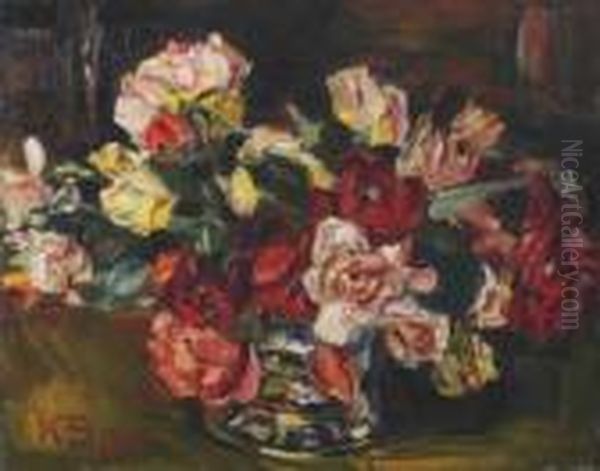 Ohne Titel (vase Mit Rosen 2) - view 1