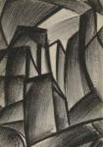 Z 47 Stadt by Kurt Schwitters