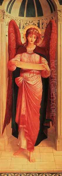 An Angel 1895-1900 by John Melhuish Strudwick
