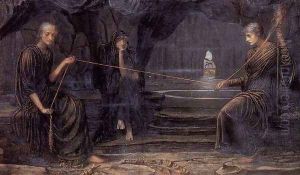 A Golden Thread by John Melhuish Strudwick