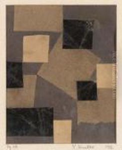 Mz 386 Hopf by Kurt Schwitters