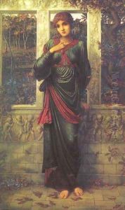 Falling Leaves by John Melhuish Strudwick
