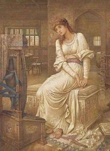 Elaine by John Melhuish Strudwick