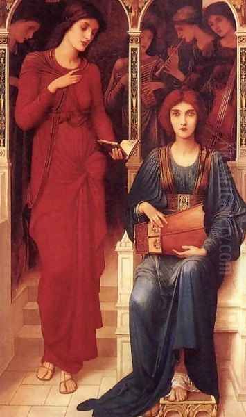 A Symphony by John Melhuish Strudwick