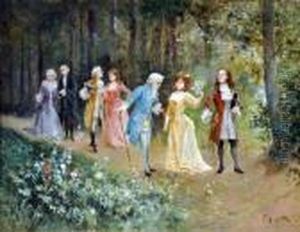 Passeggiata Nel Parco by Pietro Scoppetta