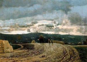 Novembre by Telemaco Signorini