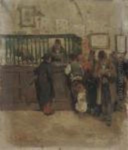 At The Bank by Pietro Scoppetta