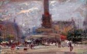 Piazza Di Parigi by Pietro Scoppetta