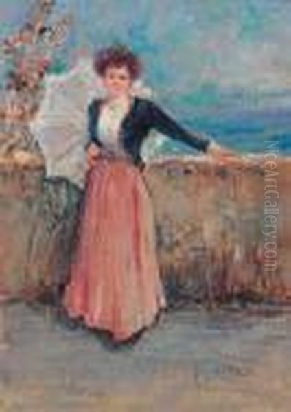 Dama Con Ombrellino - view 1
