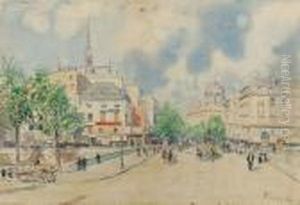 Veduta Di Parigi by Pietro Scoppetta