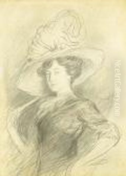 Signora Con Cappello - view 1