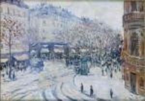 Parigi Sotto La Neve by Pietro Scoppetta